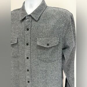 COASTAL Men’s Dark Gray 100% Cotton Button down shirt size XL.